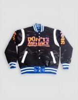 Youth DBAM Satin Jacket (Black)