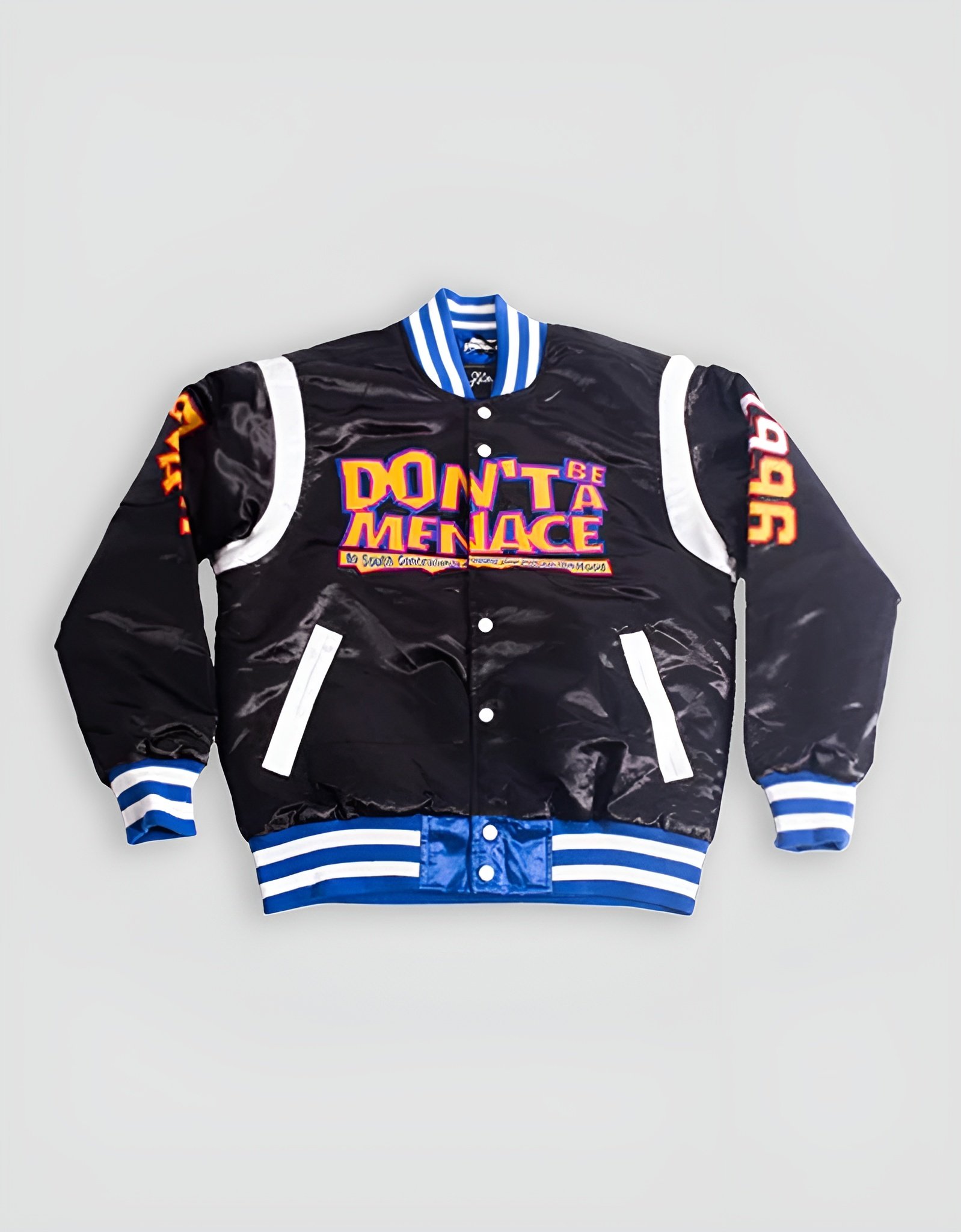 Youth DBAM Satin Jacket (Black)
