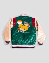 Youth Wu Tang Satin Jacket Olive