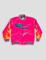Youth Pink Flame Fresh Prince Satin Jacket