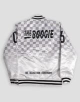 Youth Boogie Crenshaw Satin Jacket White