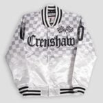 Youth Boogie Crenshaw Satin Jacket White