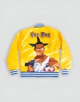 Youth Don't Be A Menace Yellow Satin Jacket