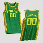 Senegal Custom Basketball Jersey