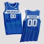 Nicaragua Custom Basketball Jersey