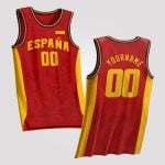 Spain Custom Basketball Jersey