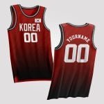 South Korea Custom Basketball Jersey