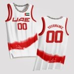 United Arab Emirates Custom Basketball Jersey