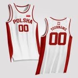 Poland Custom Basketball Jersey
