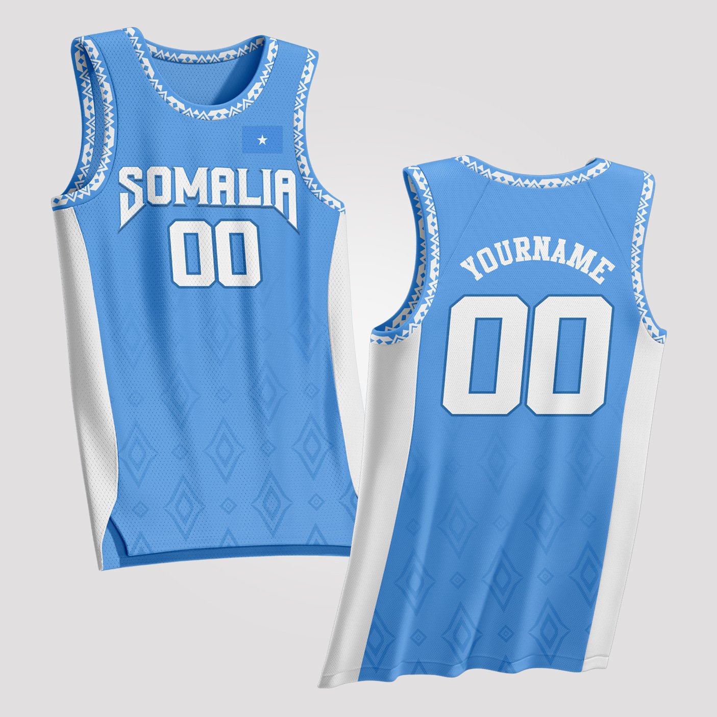Somalia Custom Basketball Jersey