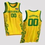 South Africa Custom Basketball Jersey
