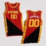 Papua New Guinea Custom Basketball Jersey