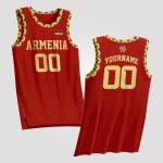 Armenia Custom Basketball Jersey