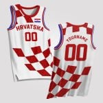 Croatia Custom Basketball Jersey