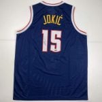 Nikola Jokic Autographed  #15 Denver Basketball Jersey