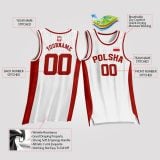 Poland Custom Basketball Jersey