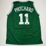 Payton Pritchard Autographed #11 Boston Basketball Jersey