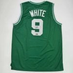 Derrick White Autographed #9 Boston Basketball Jersey