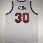 Bernard King Autographed #30 Knicks Basketball Jersey