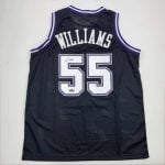 Jason Williams Autographed #55 Sacramento Basketball Jersey