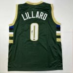 Damian Lillard Autographed #0 Milwaukee Classic Basketball Jersey