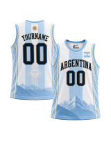 Argentina Custom Basketball Jersey