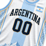 Argentina Custom Basketball Jersey