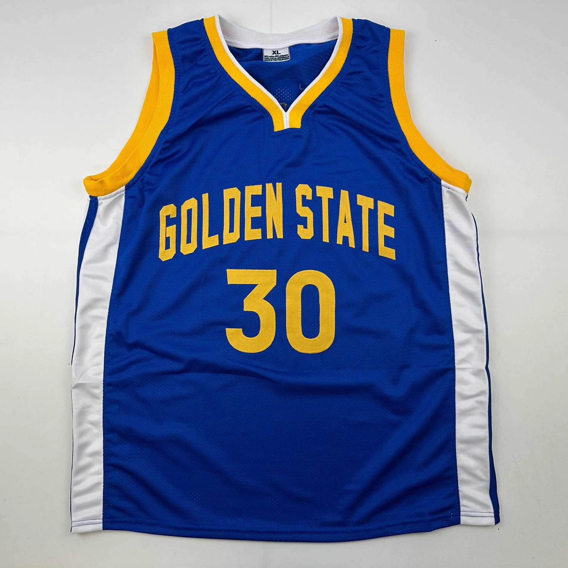 Stephen Curry Autographed #30 Golden State Basketball Jersey