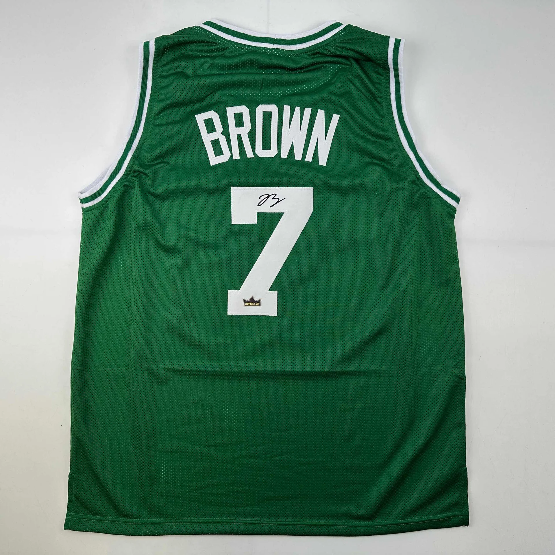 Jaylen Brown Autographed #7 Boston Basketball Jersey