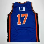 Jeremy Lin Autographed #17 Knicks Basketball Jersey