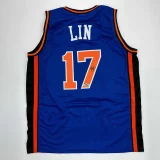 Jeremy Lin Autographed #17 Knicks Basketball Jersey