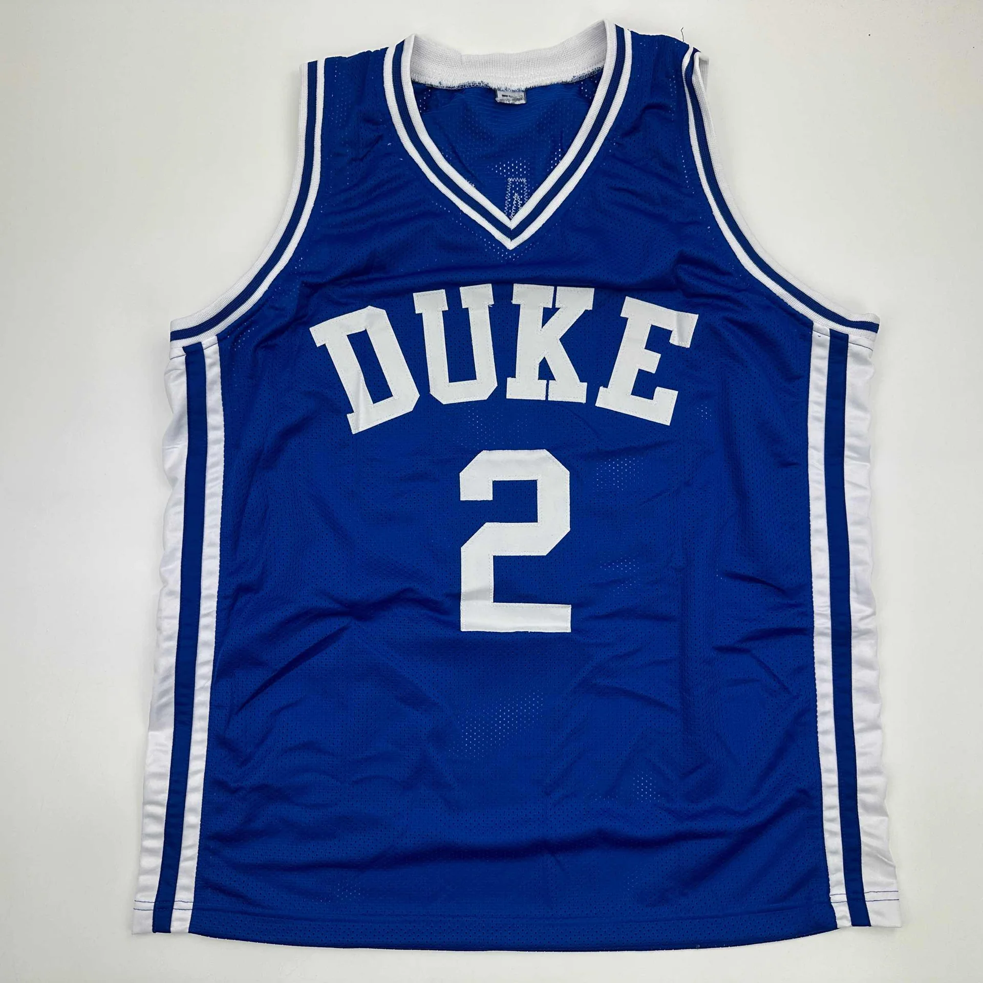 Cooper Flagg Autographed #2 Duke Basketball Jersey