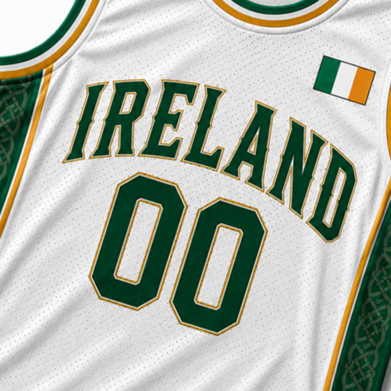 Ireland Custom Basketball Jersey - Image 4