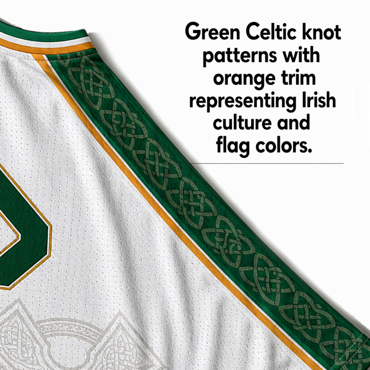 Ireland Custom Basketball Jersey - Image 5