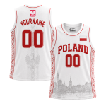 Poland Custom Basketball Jersey