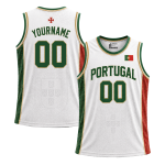 Portugal Custom Basketball Jersey