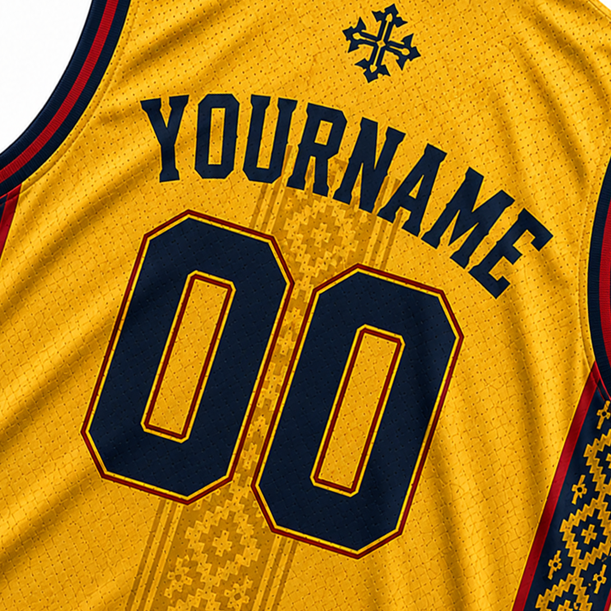 Romania Custom Basketball Jersey - Image 5