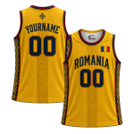 Romania Custom Basketball Jersey