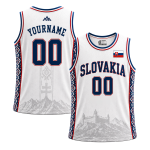 Slovakia Custom Basketball Jersey
