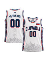 Slovakia Custom Basketball Jersey