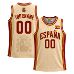 Spain Custom Basketball Jersey