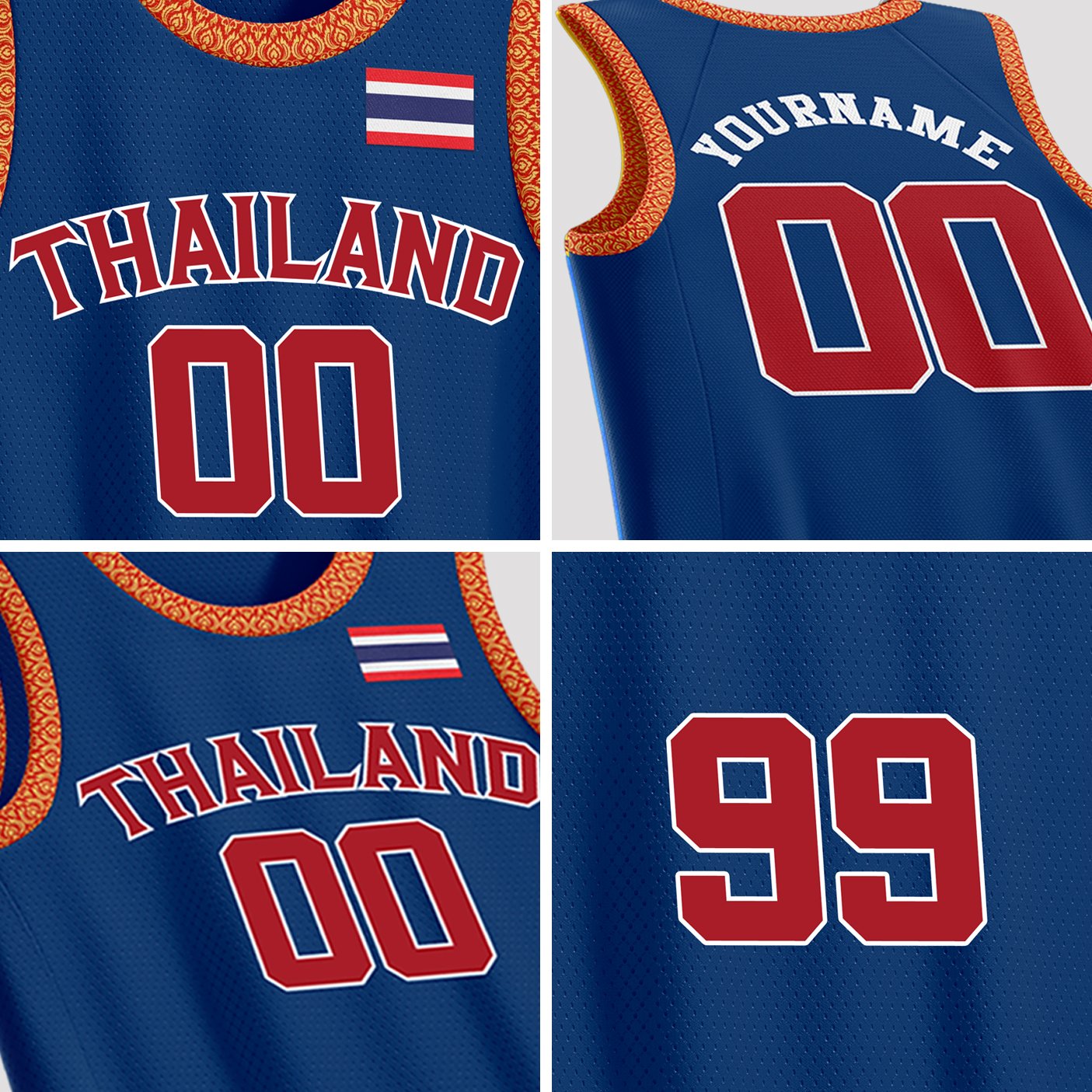 Thailand Custom Basketball Jersey