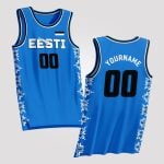 Estonia Custom Basketball Jersey