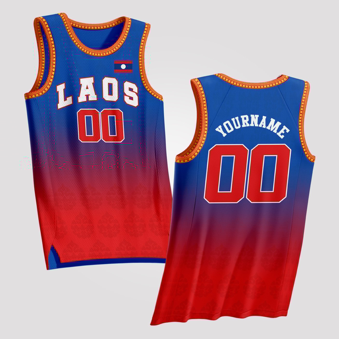 Laos Custom Basketball Jersey