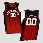Afghanistan Custom Basketball Jersey