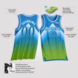 Slovenia Custom Basketball Jersey