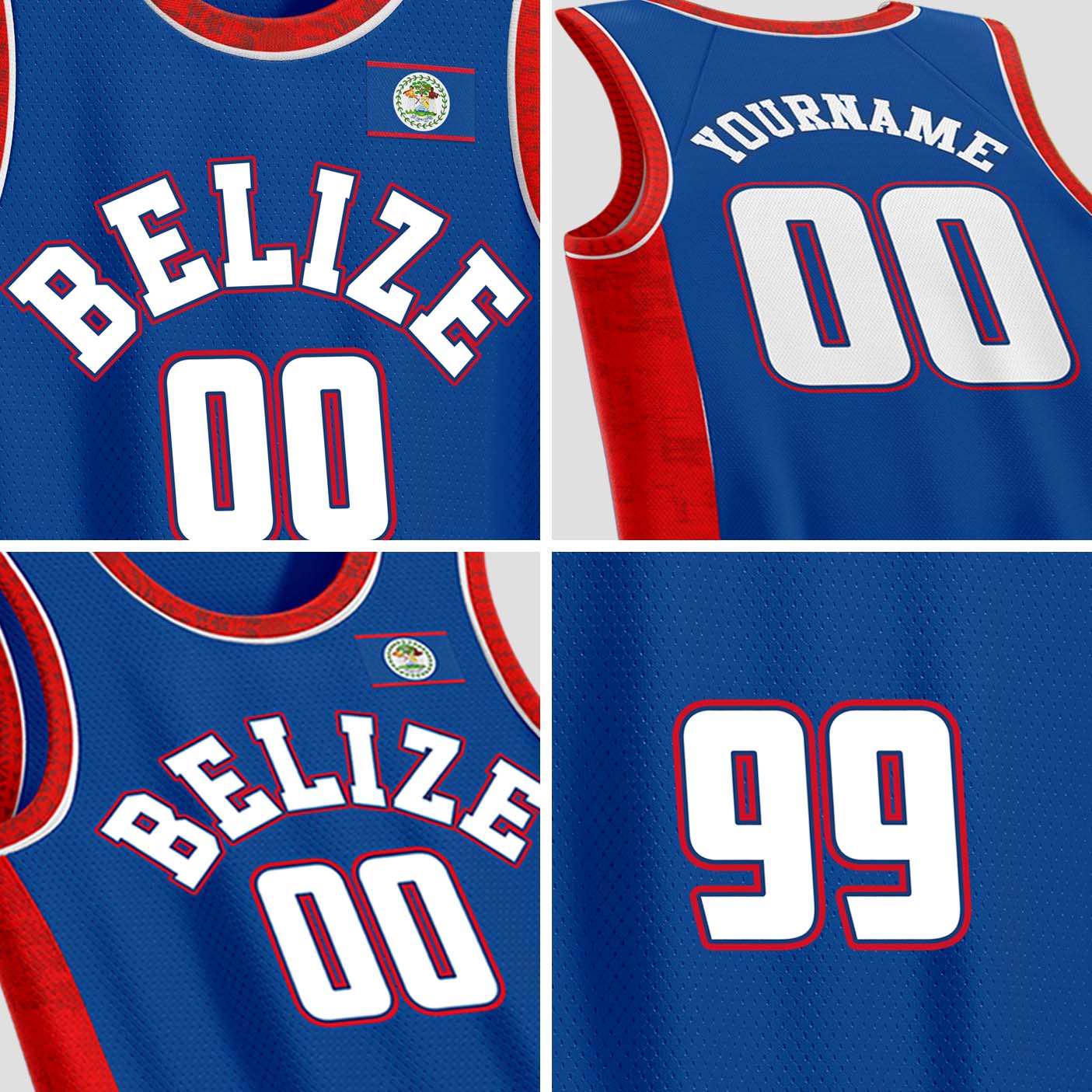 Belize Custom Basketball Jersey