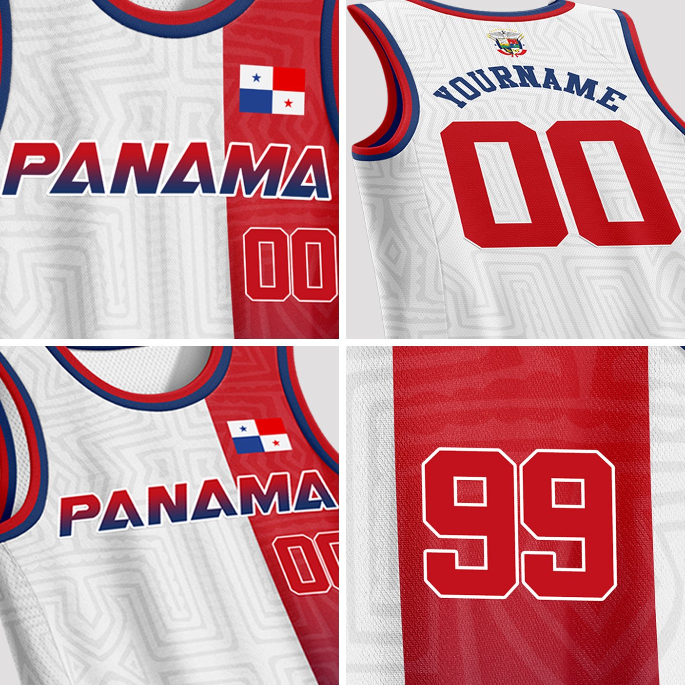 Panama Custom Basketball Jersey