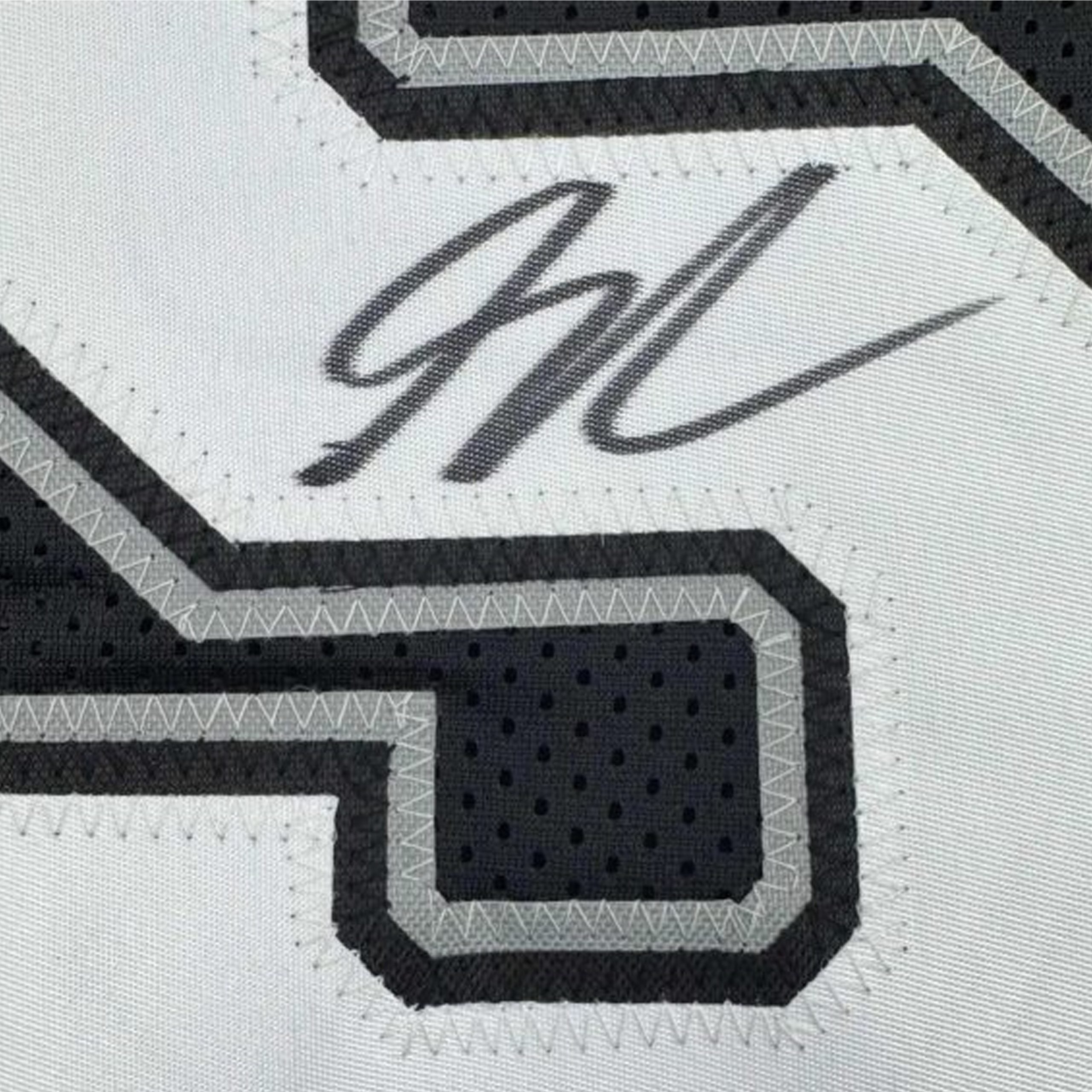 Stephon Castle Autographed #5 San Antonio Basketball Jersey