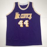 Jerry West Autographed #44 Lakers Basketball Jersey